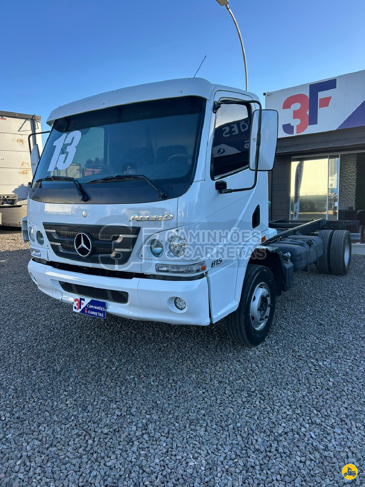 CAMINHAO MERCEDES-BENZ MB 815 Chassis 3/4 4x2 3F Caminhões & Carretas CONCORDIA SANTA CATARINA SC